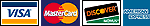 We accept Visa, Master Card, Discover & American Express